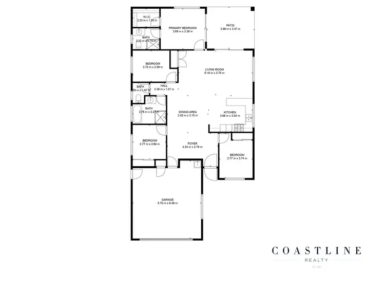 Floorplan of Homely house listing, 96 Malvern Drive, Moore Park Beach QLD 4670