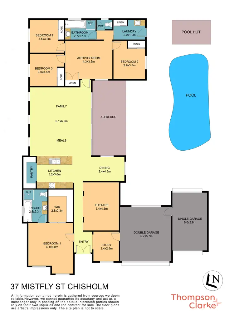 Floorplan of Homely house listing, 37 Mistfly Street, Chisholm NSW 2322