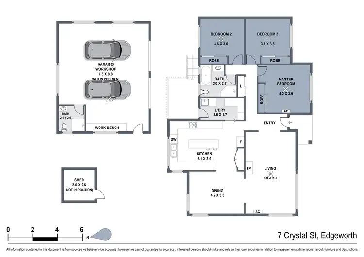 Floorplan of Homely house listing, 7 Crystal Street, Edgeworth NSW 2285