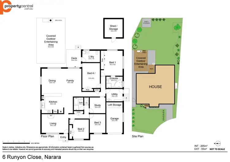 Floorplan of Homely house listing, 6 Runyon Close, Narara NSW 2250