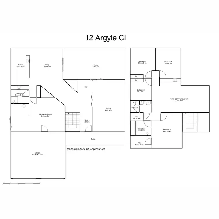 Floorplan of Homely house listing, 12 Argyle Close, Grafton NSW 2460