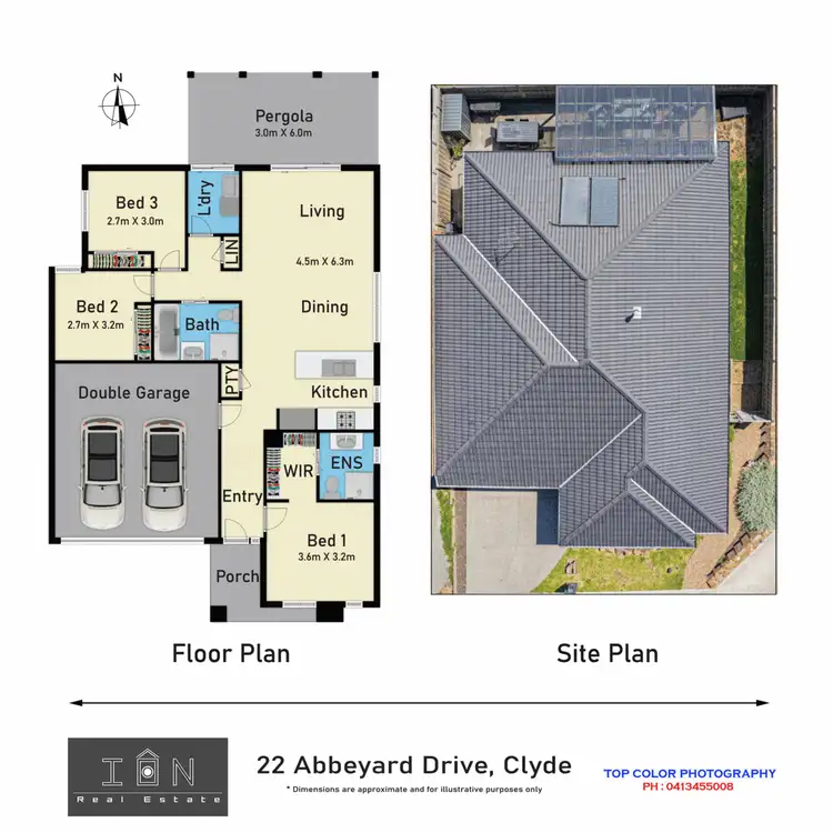 Floorplan of Homely house listing, 22 Abbeyard Drive, Clyde VIC 3978