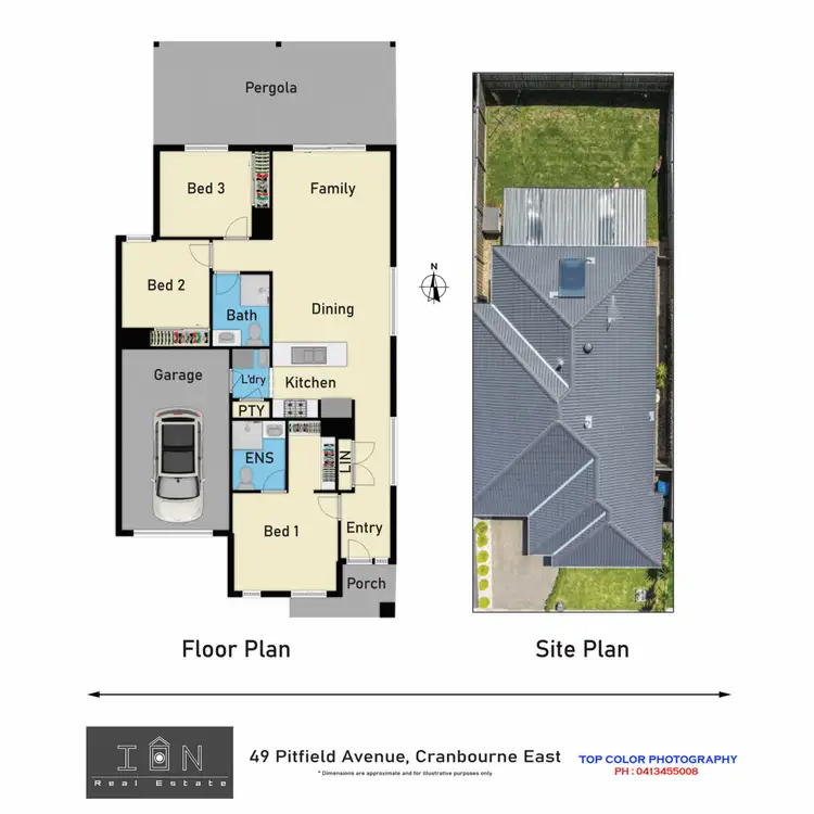 Floorplan of Homely house listing, 49 Pitfield Avenue, Cranbourne East VIC 3977