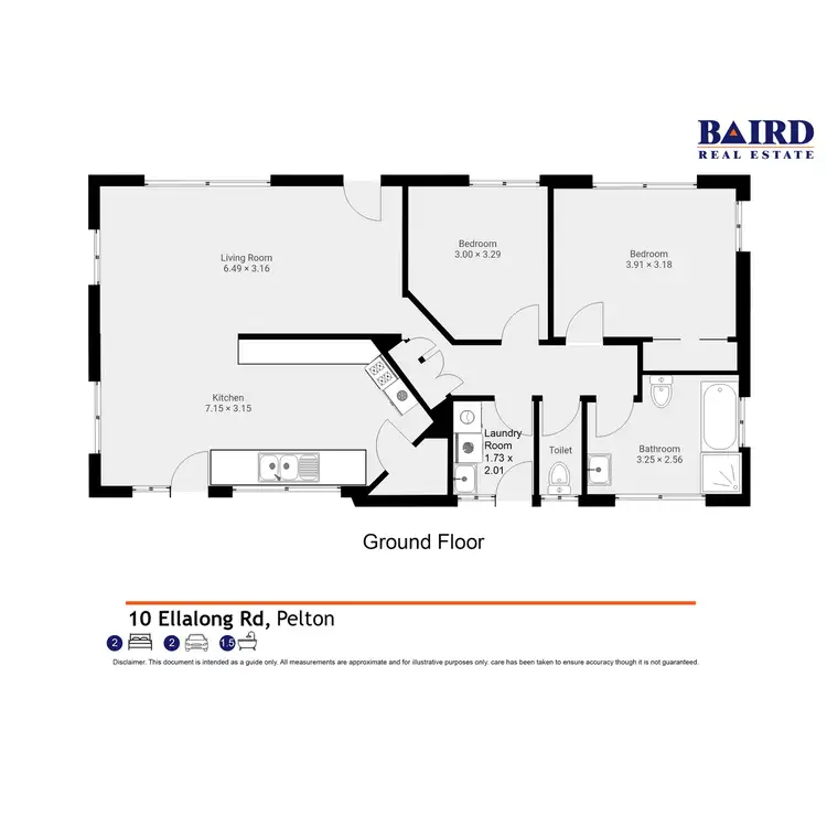 Floorplan of Homely house listing, 10 Ellalong Road, Pelton NSW 2325