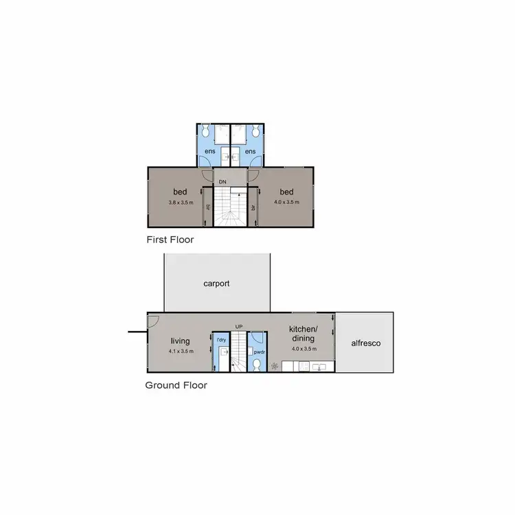 Floorplan of Homely townhouse listing, 9/779 Point Nepean Road, Rosebud VIC 3939