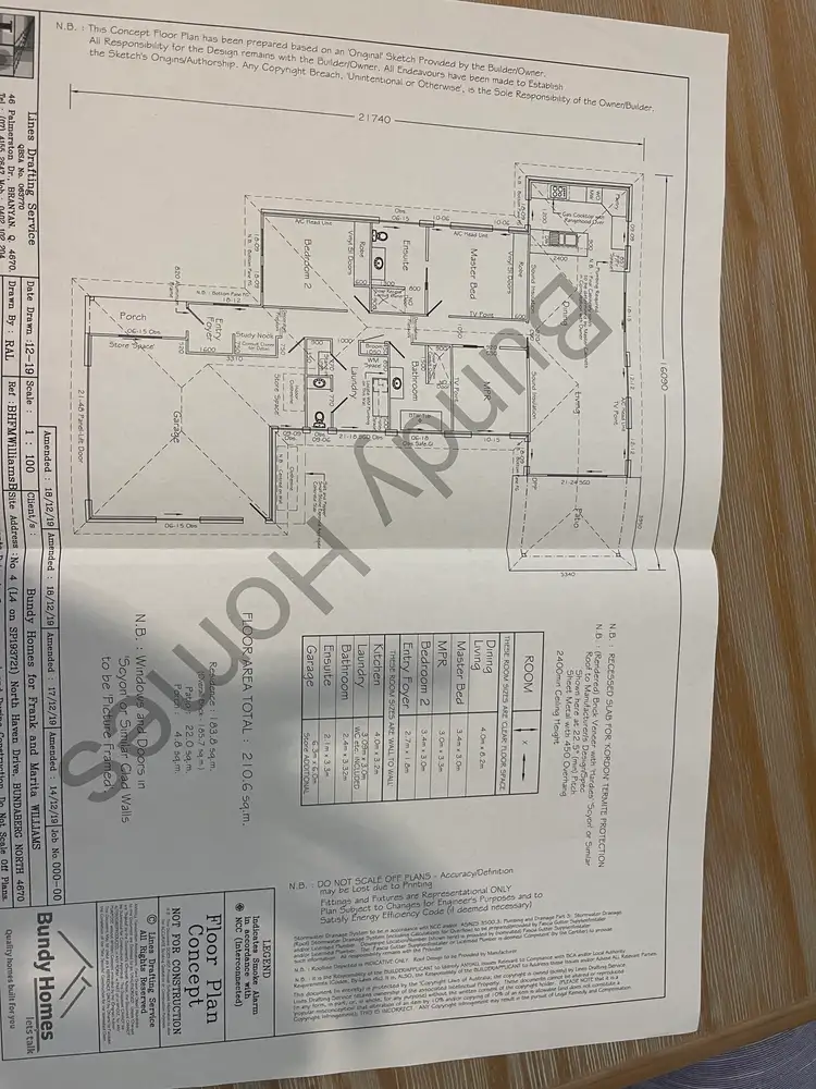 Floorplan of Homely house listing, 4 North Haven Drive, Bundaberg North QLD 4670