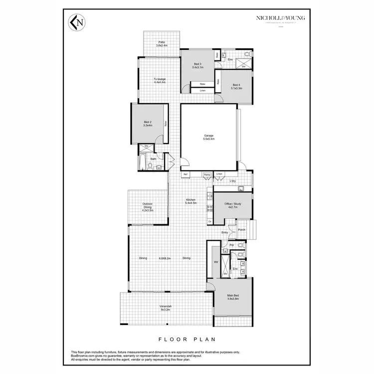 Floorplan of Homely house listing, 29 Ridgeview Place, Woombye QLD 4559