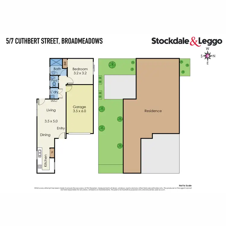 Floorplan of Homely unit listing, 5/7 Cuthbert Street, Broadmeadows VIC 3047