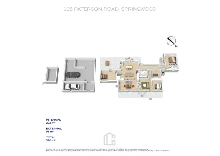Floorplan of Homely house listing, 105 Paterson Road, Springwood NSW 2777