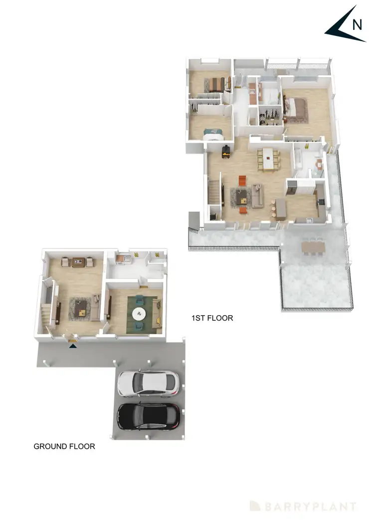 Floorplan of Homely house listing, 40 Fairway Road, Emerald VIC 3782