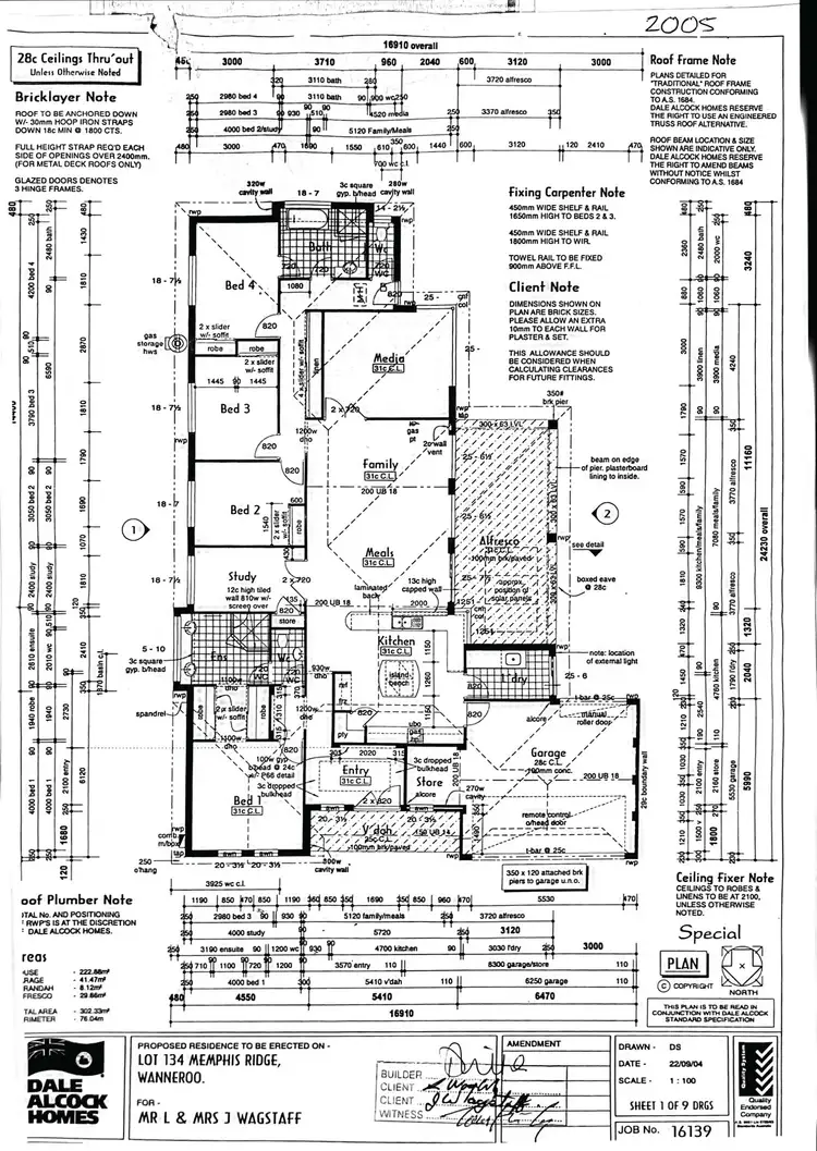 Floorplan of Homely house listing, 30 Memphis Ridge, Hocking WA 6065