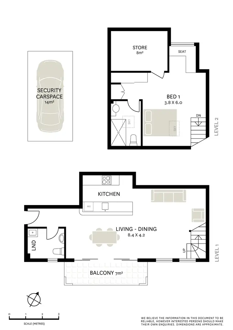 Floorplan of Homely apartment listing, 66/75a Ross Street, Glebe NSW 2037
