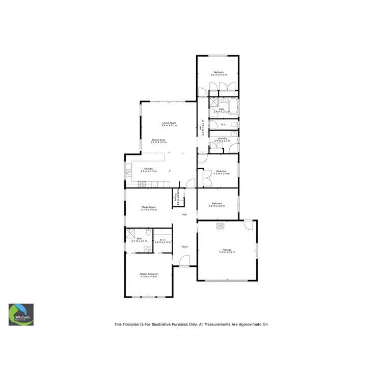 Floorplan of Homely house listing, 7 Baxter Place, Goulburn NSW 2580