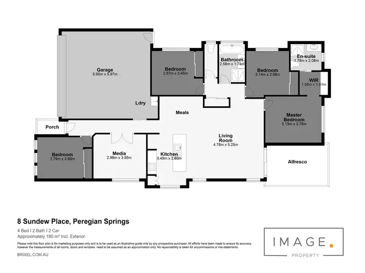 Floorplan of Homely house listing, 8 Sundew Place, Peregian Springs QLD 4573