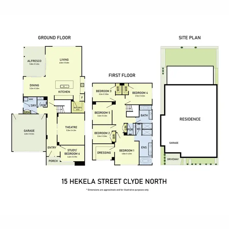 Floorplan of Homely house listing, 15 Hekela Street, Clyde North VIC 3978