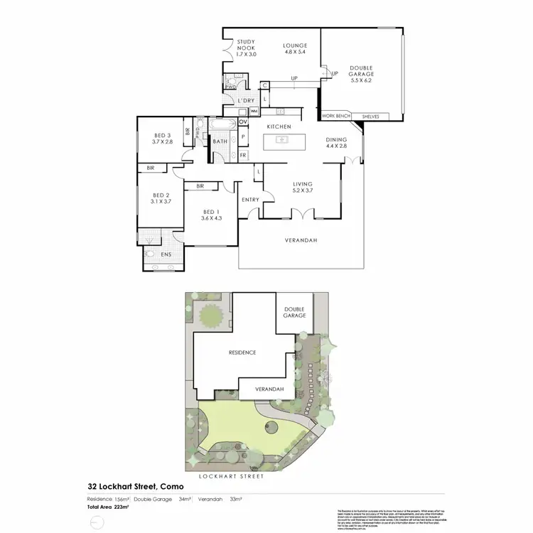 Floorplan of Homely house listing, 32 Lockhart Street, Como WA 6152