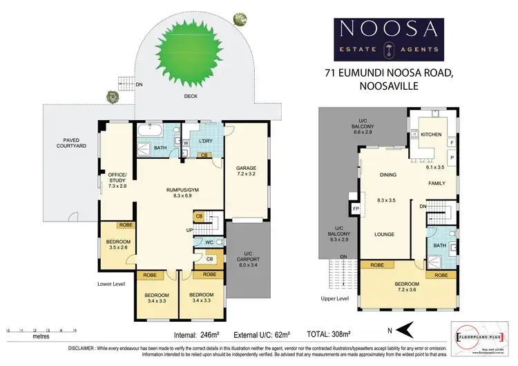 Floorplan of Homely house listing, 71 Eumundi Noosa Road, Noosaville QLD 4566