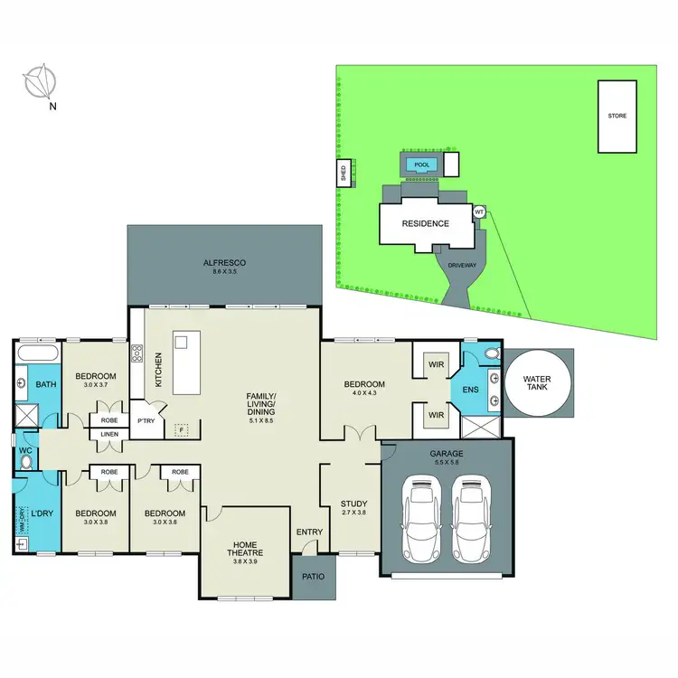 Floorplan of Homely house listing, 12 Elvin Circuit, Millfield NSW 2325