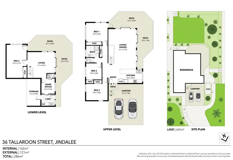 Floorplan of Homely house listing, 36 Tallaroon Street, Jindalee QLD 4074