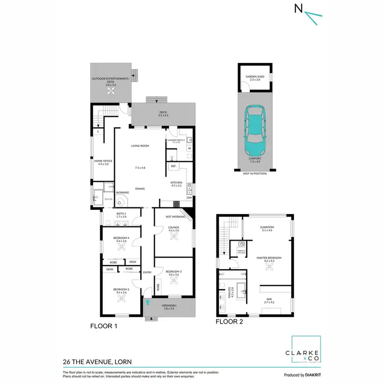 Floorplan of Homely house listing, 26 The Avenue, Lorn NSW 2320