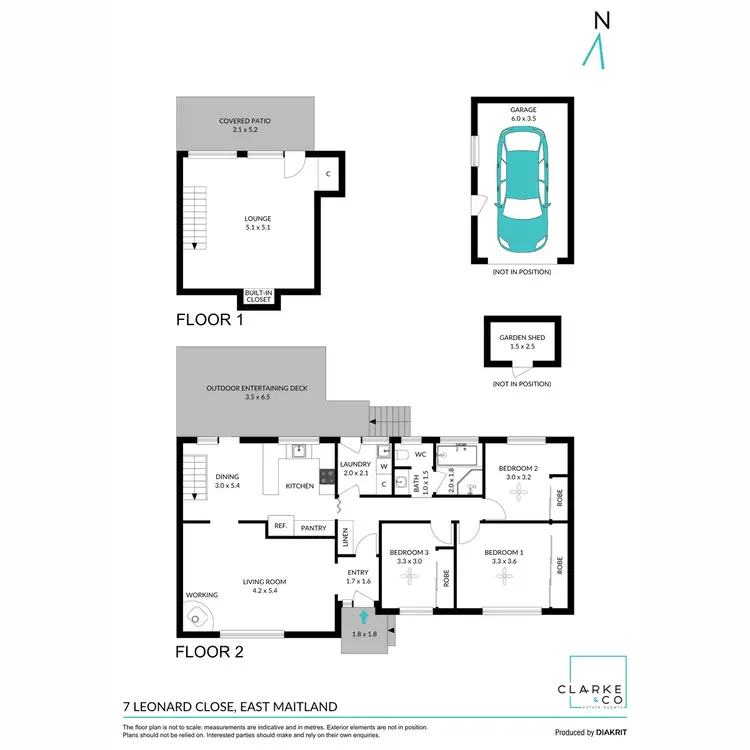 Floorplan of Homely house listing, 7 Leonard Close, East Maitland NSW 2323