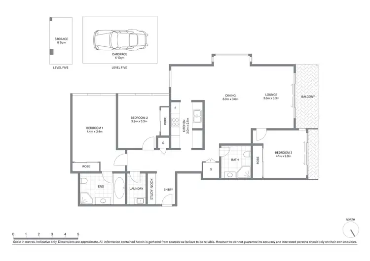 Floorplan of Homely apartment listing, 306/420 Pitt Street, Haymarket NSW 2000