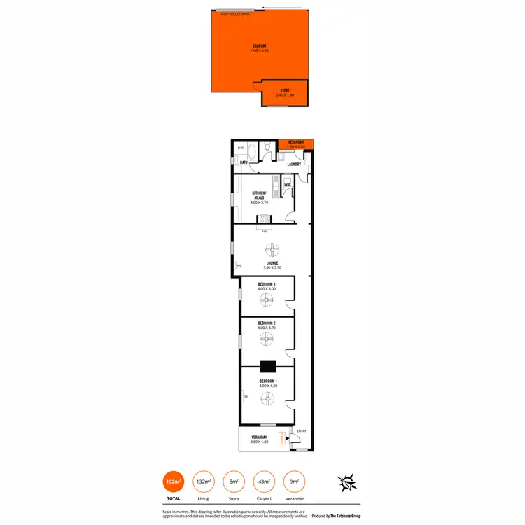 Floorplan of Homely house listing, 20 Gordon Street, Glenelg SA 5045