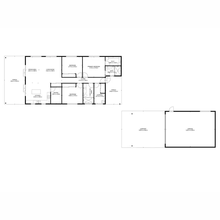 Floorplan of Homely house listing, 13 Marshall Street, Burnett Heads QLD 4670