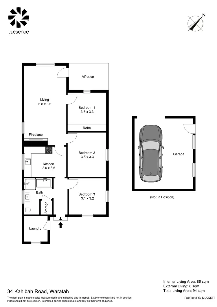 Floorplan of Homely house listing, 34 Kahibah Road, Waratah NSW 2298