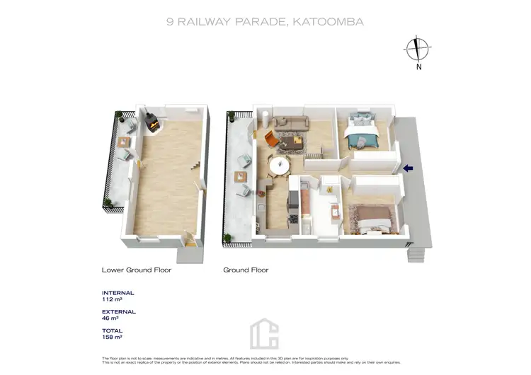 Floorplan of Homely house listing, 9 Railway Parade, Katoomba NSW 2780