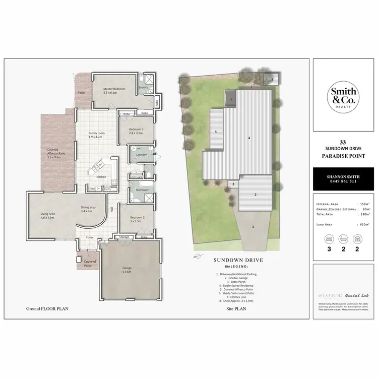 Floorplan of Homely house listing, 33 Sundown Drive, Paradise Point QLD 4216