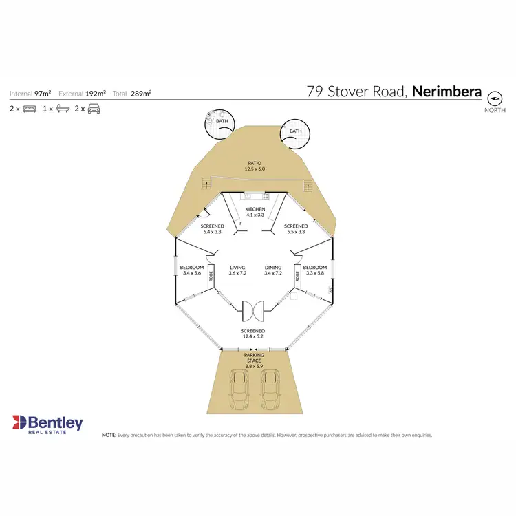 Floorplan of Homely rural property listing, 79 Stover Road, Nerimbera QLD 4701