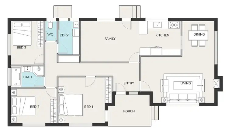 Floorplan of Homely house listing, 97 Dixon Drive, Duffy ACT 2611