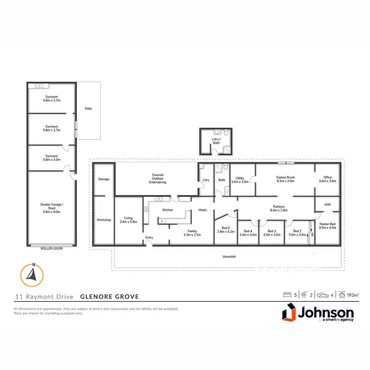 Floorplan of Homely house listing, 11 Raymont Drive, Glenore Grove QLD 4342