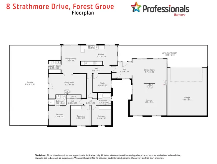 Floorplan of Homely house listing, 8 Strathmore Drive, Forest Grove NSW 2795