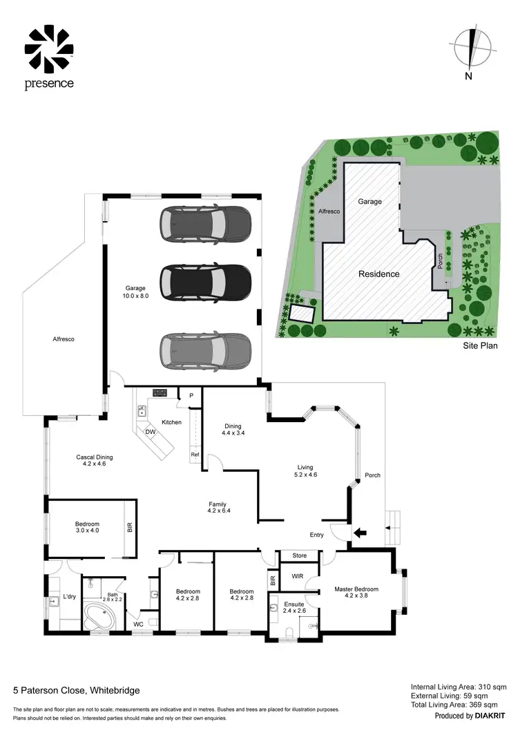 Floorplan of Homely house listing, 5 Paterson Close, Whitebridge NSW 2290