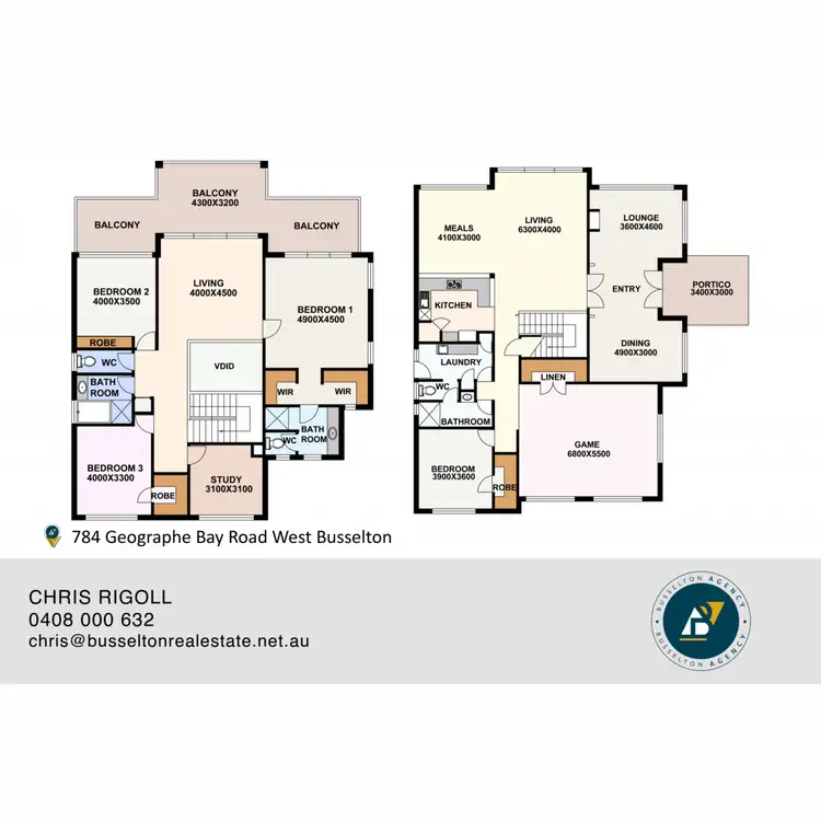 Floorplan of Homely house listing, 784 Geographe Bay Road, West Busselton WA 6280