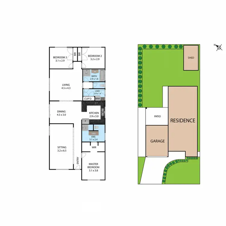 Floorplan of Homely house listing, 65 Denhams Road, Koo Wee Rup VIC 3981