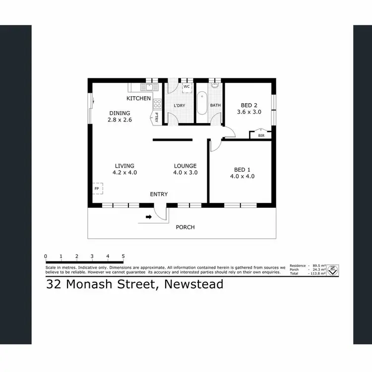 Floorplan of Homely house listing, 32 Monash Street, Newstead VIC 3462