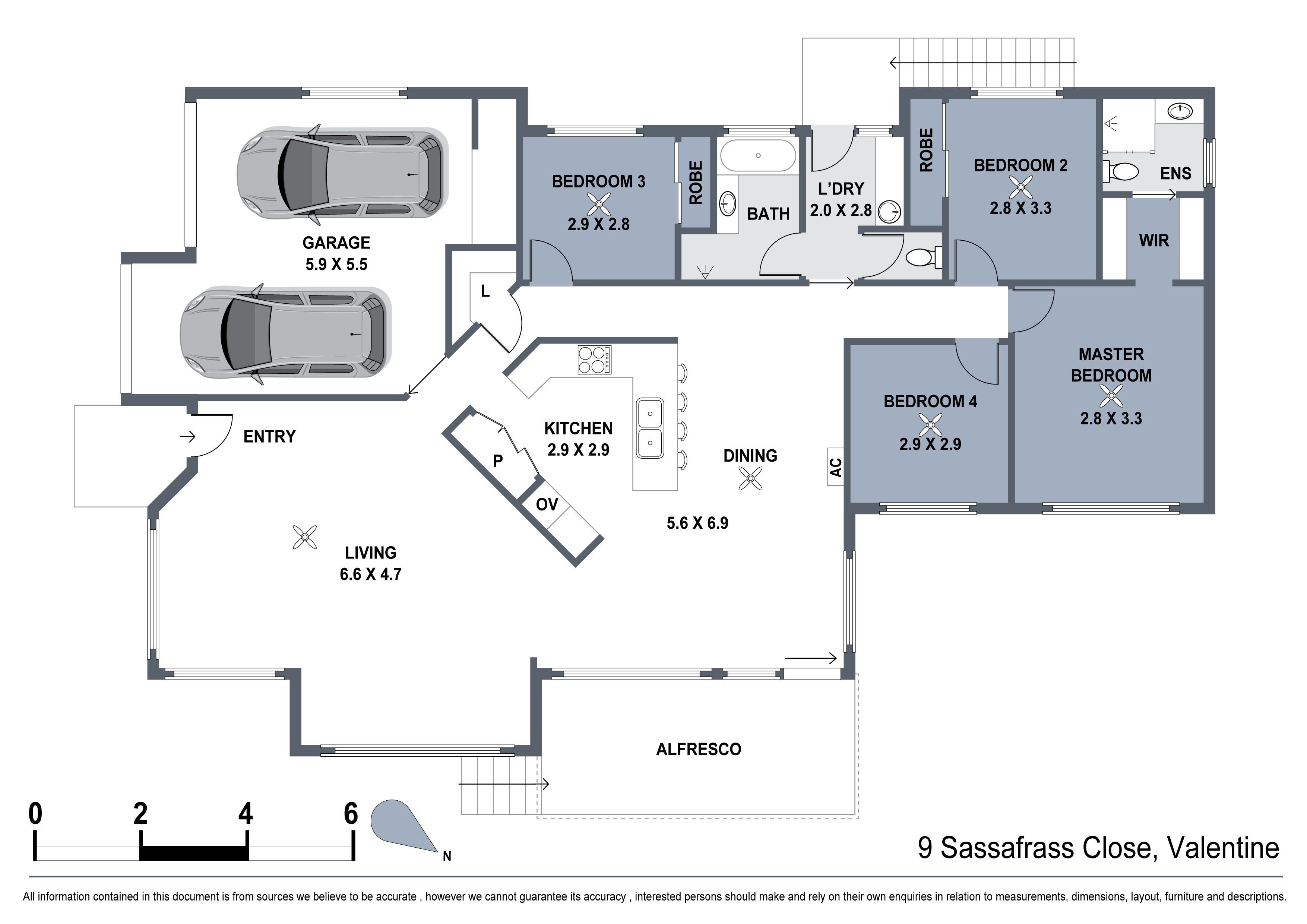 Floorplan of Homely house listing, 9 Sassafras Close, Valentine NSW 2280