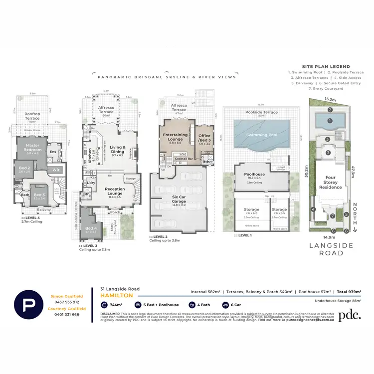Floorplan of Homely house listing, 31 Langside Road, Hamilton QLD 4007