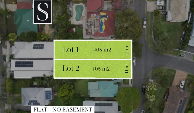 Floorplan of Homely land listing, 355 Verney Road East, Graceville QLD 4075