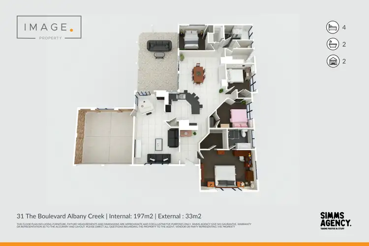 Floorplan of Homely house listing, 31 The Boulevard, Albany Creek QLD 4035