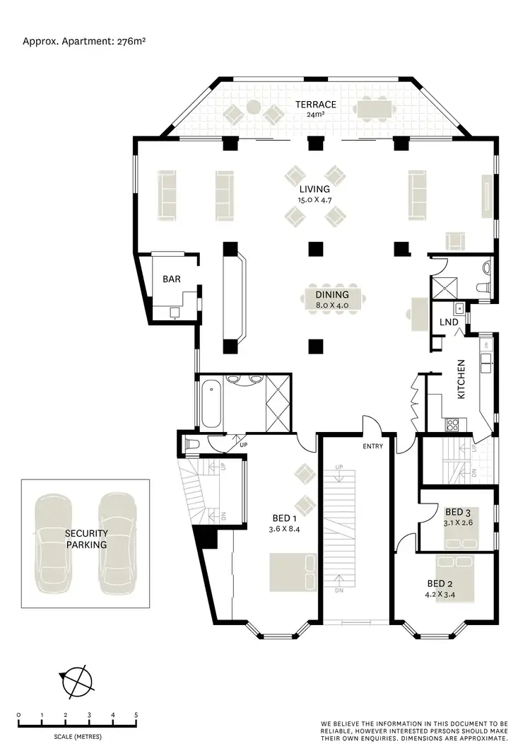 Floorplan of Homely apartment listing, 7 & 8/2 Billyard Avenue, Elizabeth Bay NSW 2011