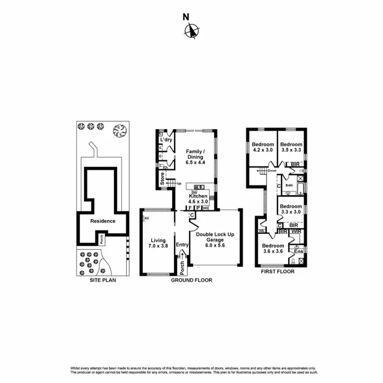 Floorplan of Homely house listing, 11 Spinningdale Close, Seabrook VIC 3028