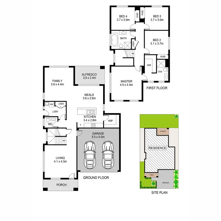 Floorplan of Homely house listing, 26 Annaluke Street, Riverstone NSW 2765