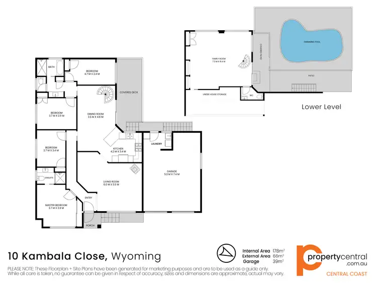 Floorplan of Homely house listing, 10 Kambala Close, Wyoming NSW 2250
