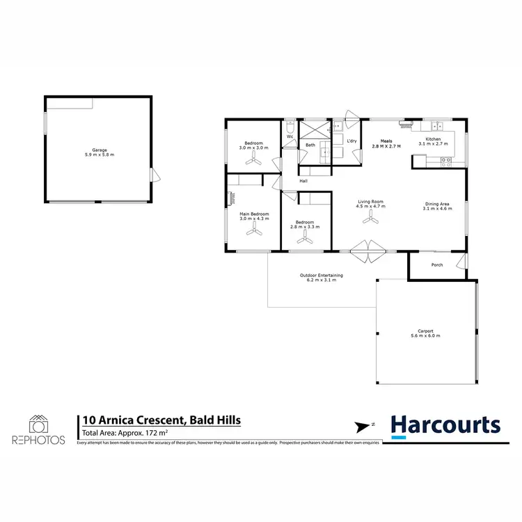 Floorplan of Homely house listing, 10 Arnica Crescent, Bald Hills QLD 4036