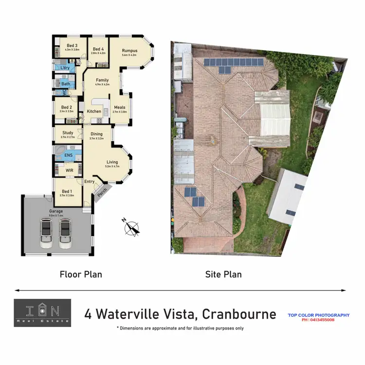 Floorplan of Homely house listing, 4 Waterville Vista, Cranbourne VIC 3977