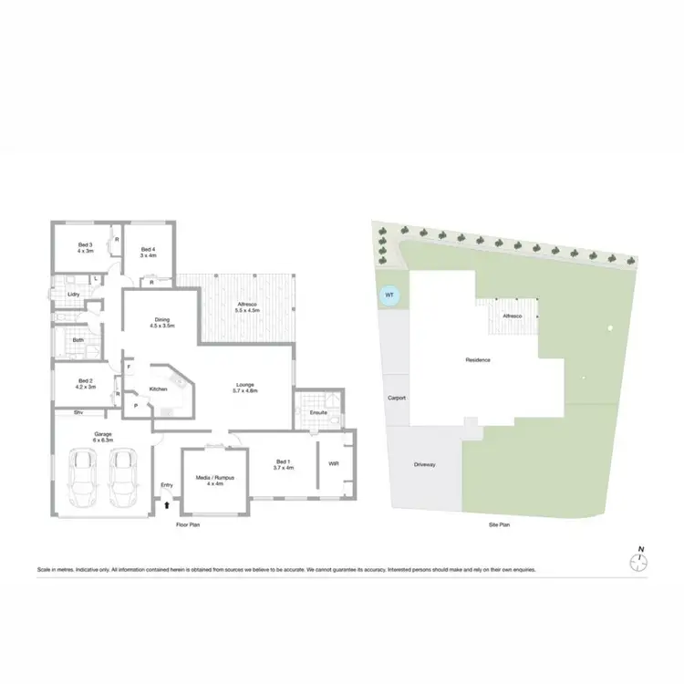 Floorplan of Homely house listing, 22 Ridge Drive, Cambooya QLD 4358